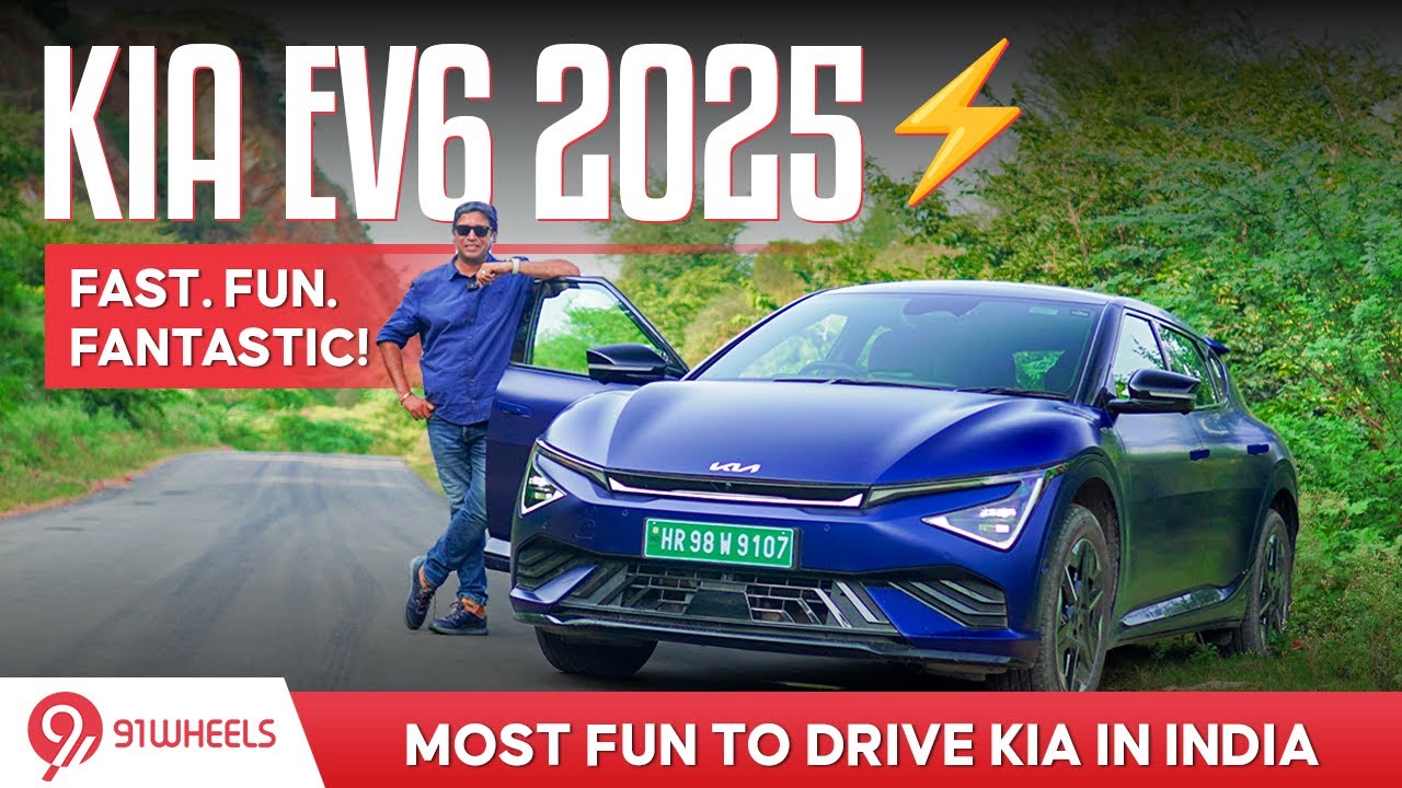 Самый увлекательный Kia в Индии — обновлённый EV6 2025 года || Веселый и увлекательный || Большие...