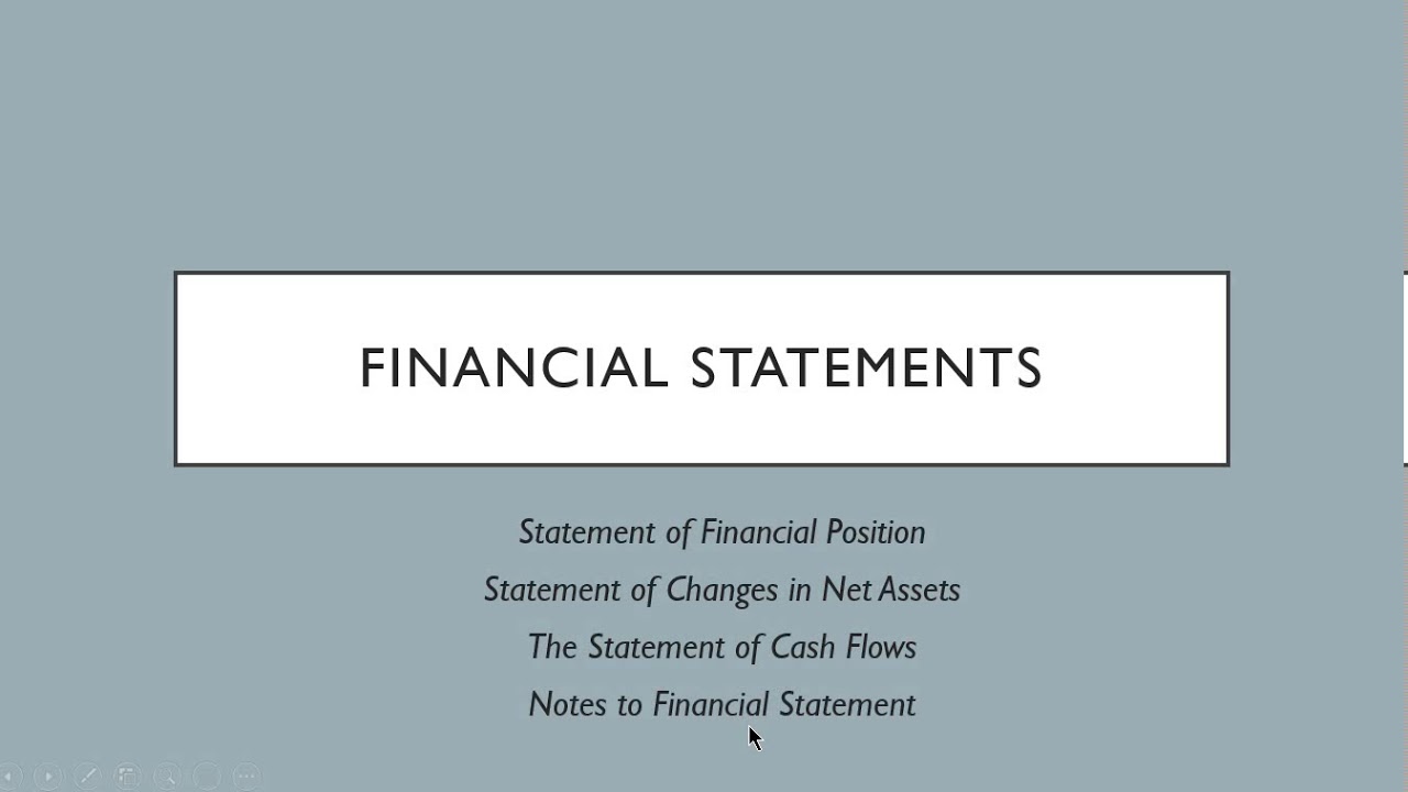 Accounting for Not-For-Profit Organizations | Part 1