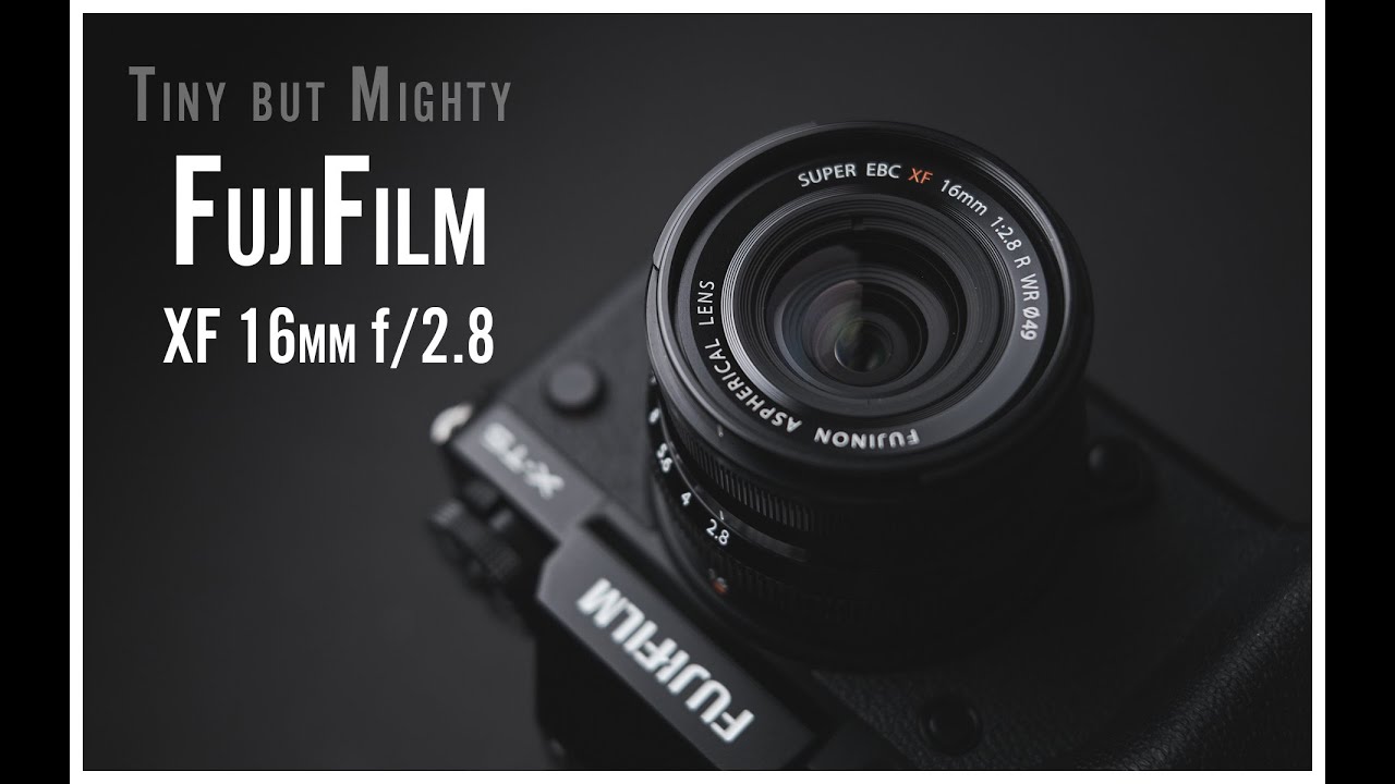 Fujifilm XF 16mm f/2.8 — бюджетный широкоугольный объектив