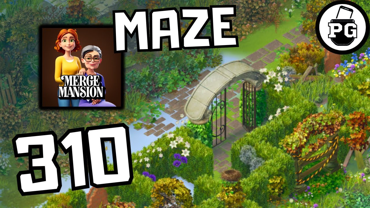 Progress in Maze Area, but This Time Other Side 🏡 Merge Mansion - Gameplay Walkthrough |Part 310|