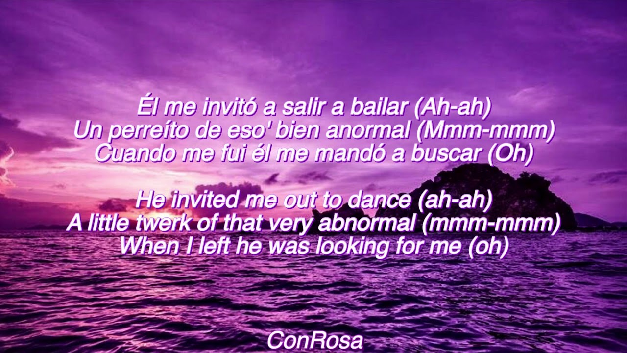 KAROL G - Ay, DiOs Mío! (With English Lyrics/English Translation/İngilizce Çevirisi)