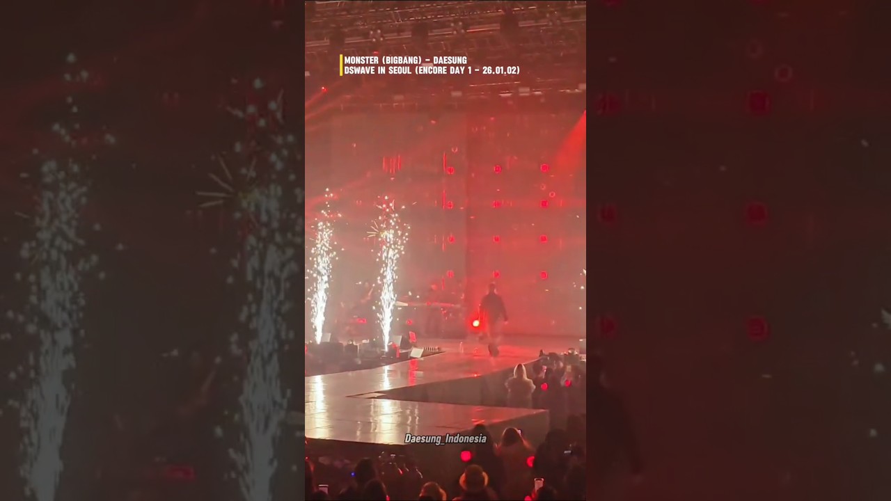 260102 Monster (BIGBANG) – Daesung | D’s WAVE Encore Day 1 