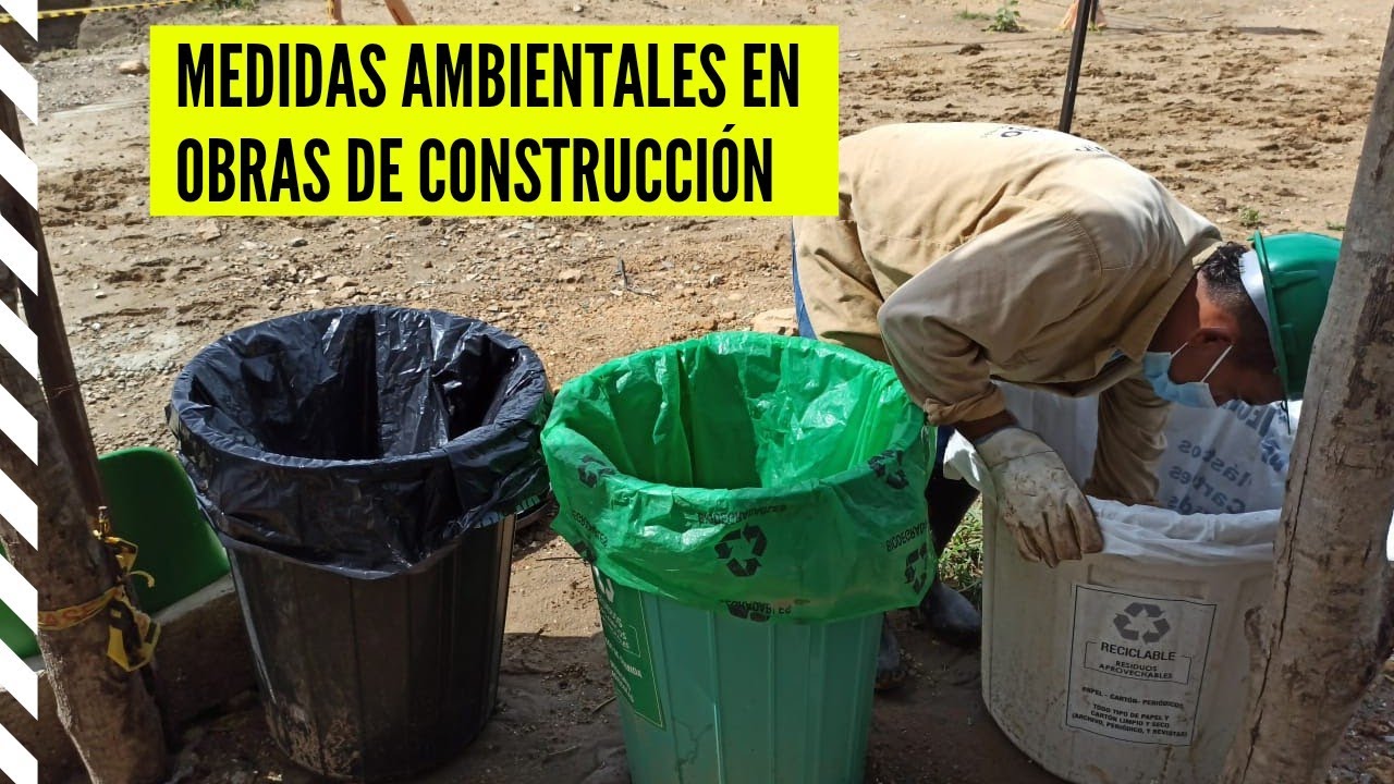 Medidas Ambientales en Obras de Construcción ♻