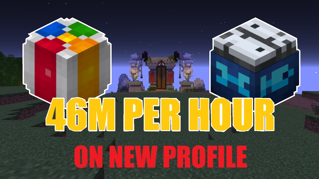 Make 46M COINS PER HOUR with NO SETUP with NEW event! (Hypixel Skyblock)