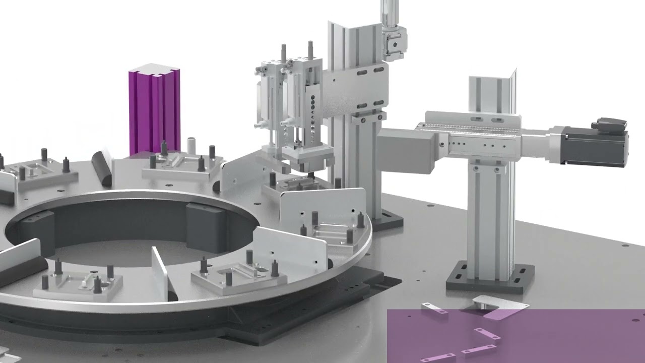 topex GmbH - Vollautomatischer Rundschalttisch