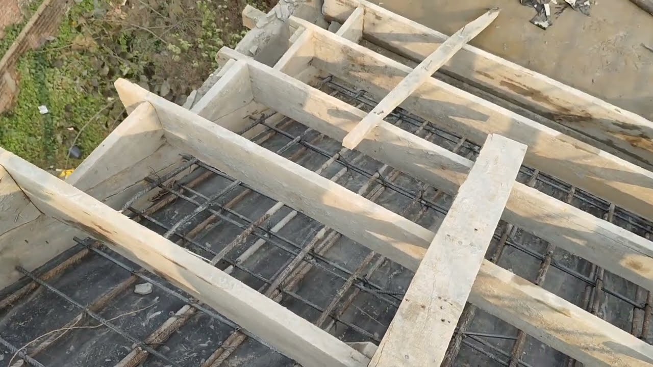 Building construction work and starcast reinforcement work and Shiri shataring working process 
