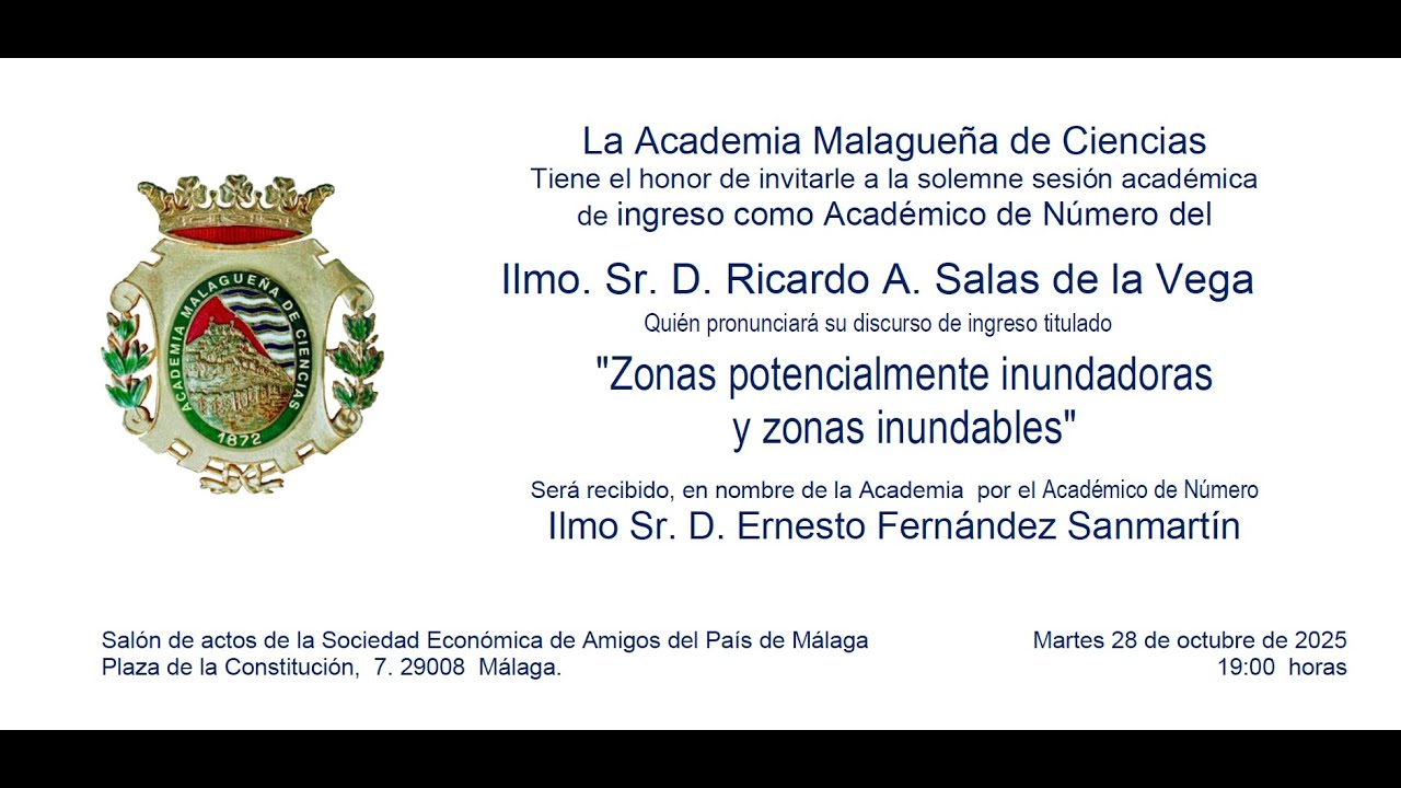 Zonas potencialmente inundadoras  y zonas inundables