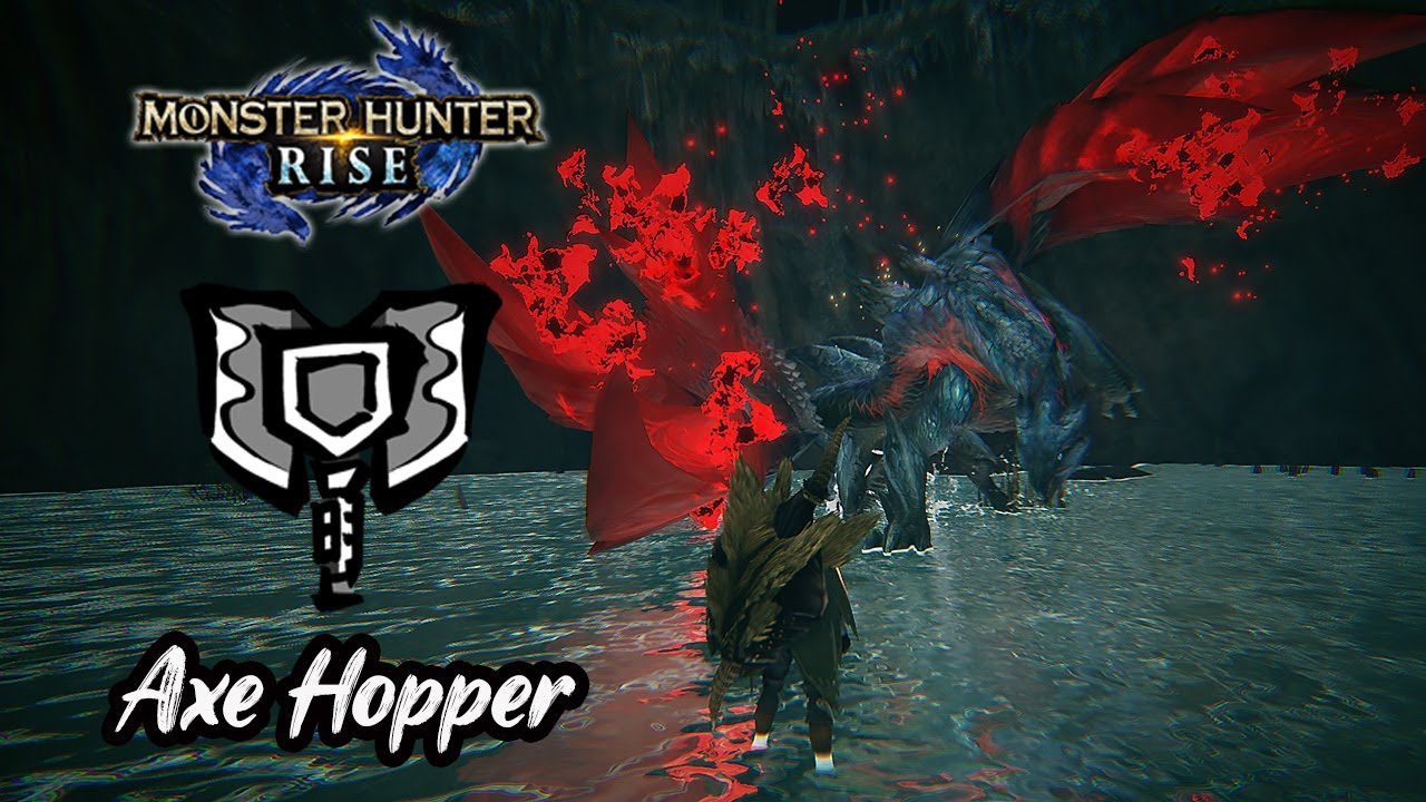 MH Rise【PC】| Crimson Glow Valstrax | 3'15 |  Solo with Axe Hopper Charge Blade