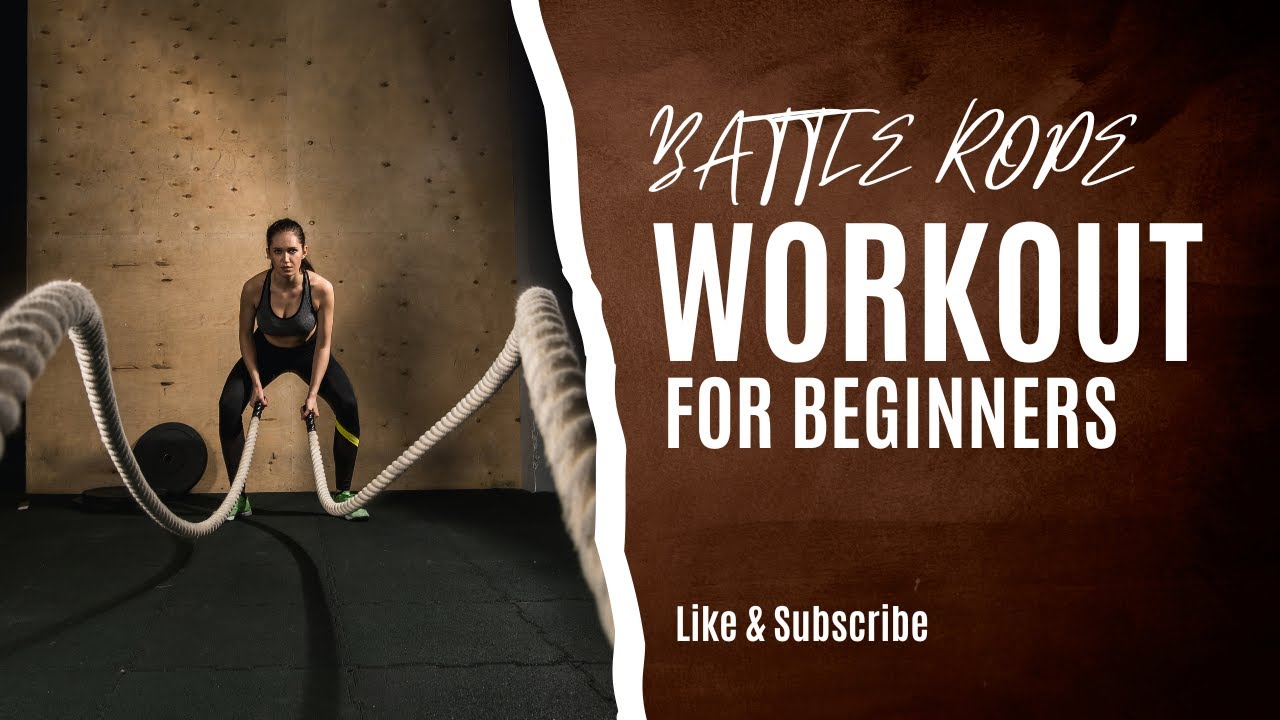 Battle Rope Workout for Beginners ! Ignite Fitness with this Battle Ropes for Beginners Tutorial !