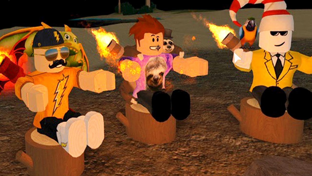 MAKING A TRUCE WITH MY FRIENDS (YOUTUBER ROBLOX SURVIVOR)