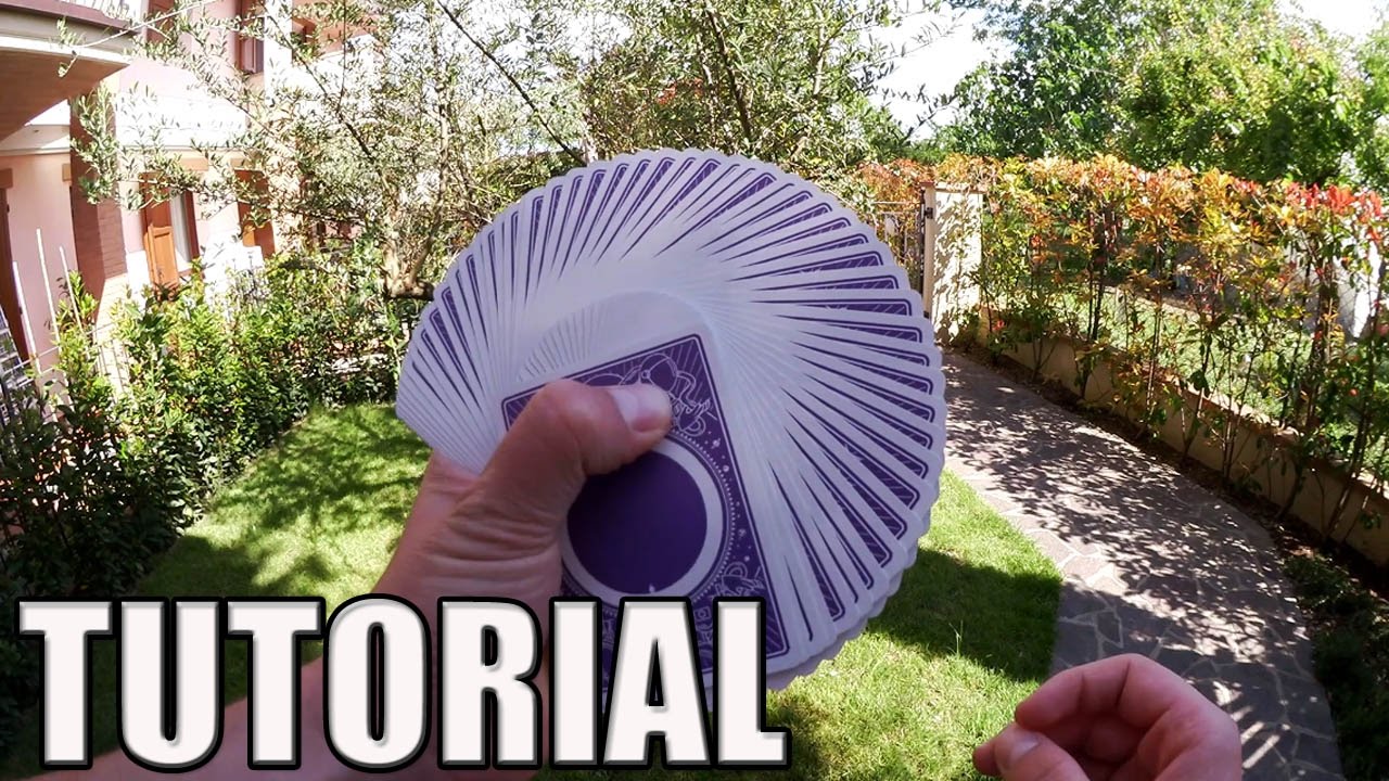 TUTORIAL - COME FARE UN BUON VENTAGLIO CON LE CARTE - SPIEGAZIONE VENTAGLIO