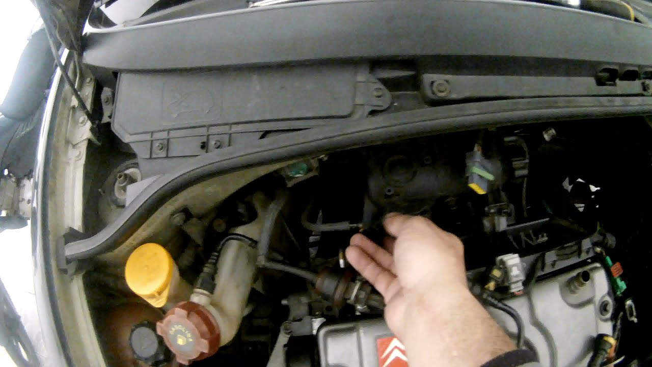Preventiva sistema de admissão e reset dos parâmetros Citroen C3