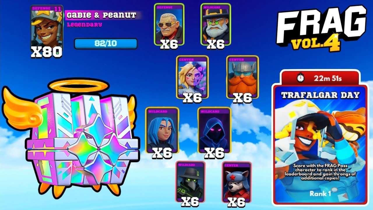 Holy Chest Unboxing & Trafalgar Day Event Rewards Collecting | 🎯 Frag Pro Shooter