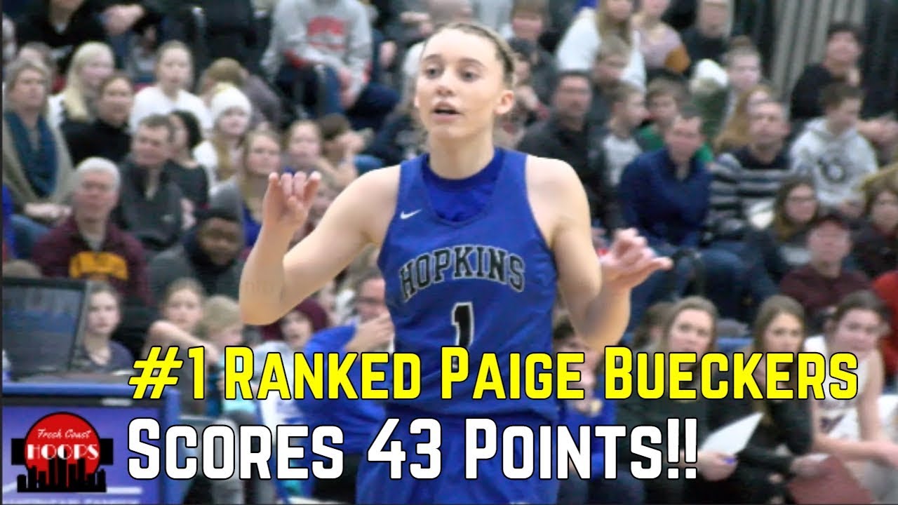 UCONN Commit Paige Bueckers Drops 43 Points In A Win! Breaks 2,000 Career Points!