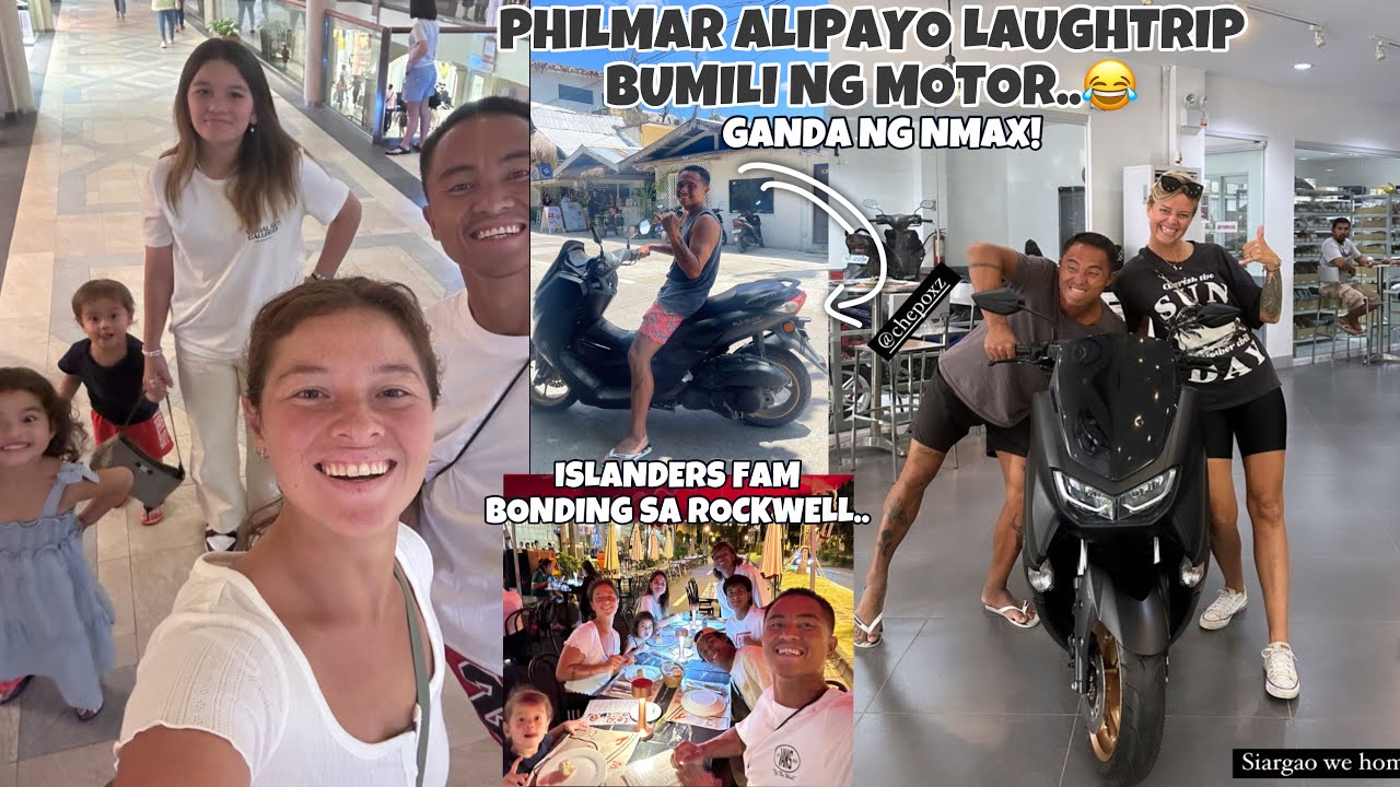 PHILMAR ALIPAYO NAKAKATAWA BUMILI NG BAGONG MOTOR 😍 ISLANDERS FAM NAGBONDING SA ROCKWELL BAGO UMUWI