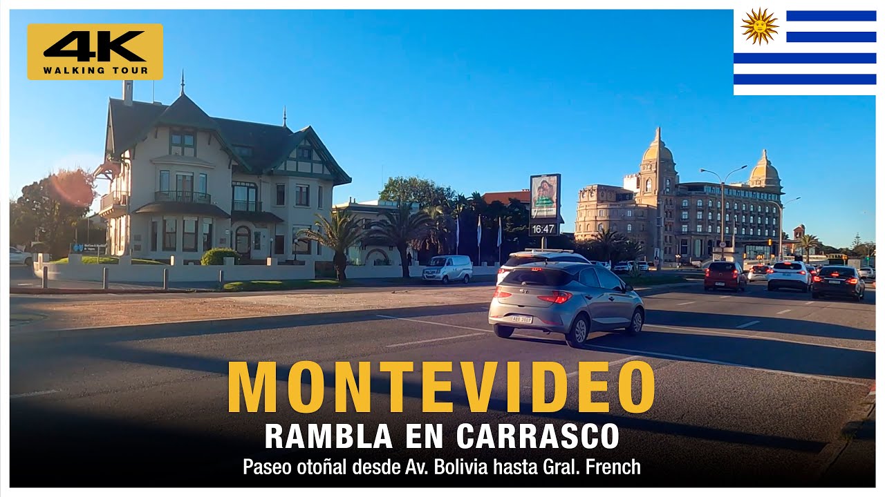 🇺🇾 Rambla de CARRASCO | Montevideo | WALKING TOUR 2024 [ 4K ] Conoce la Rambla de Carrasco!