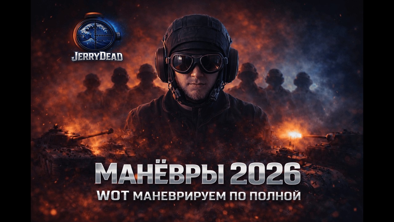 МАНЁВРЫ WOT 2026 &mdash; МАНЕВРИРУЕМ В ЧЕТВЕРТЫЙ ДЕНЬ 💥🏆 #WOT #WorldOfTanks #маневры #maneuvers