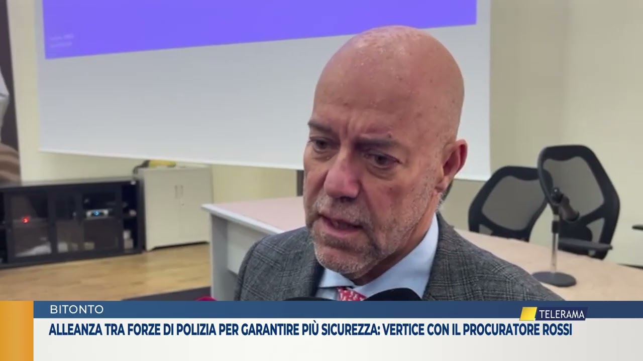 alleanza tra forze di polizia per garantire più sicurezza: vertice con il procuratore rossi