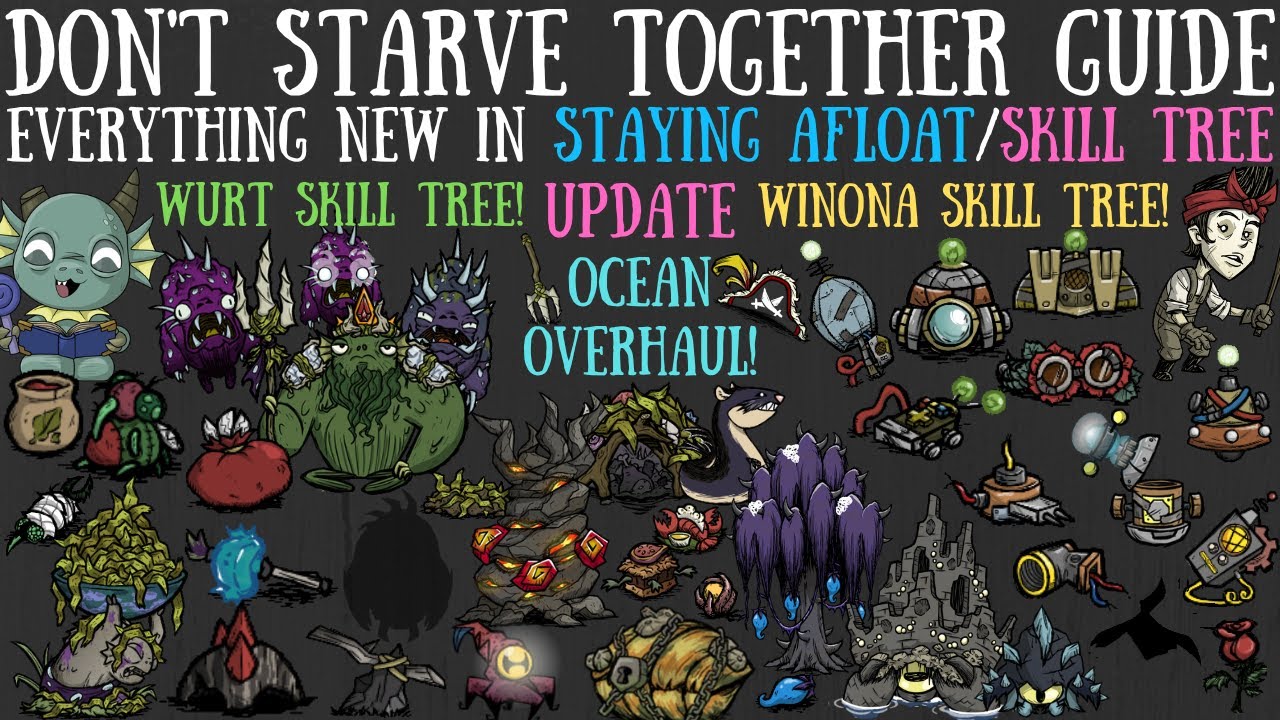 NEW OFFICIAL & FULL Wurt/Winona/Ocean Update - Staying Afloat - Don't Starve Together Guide