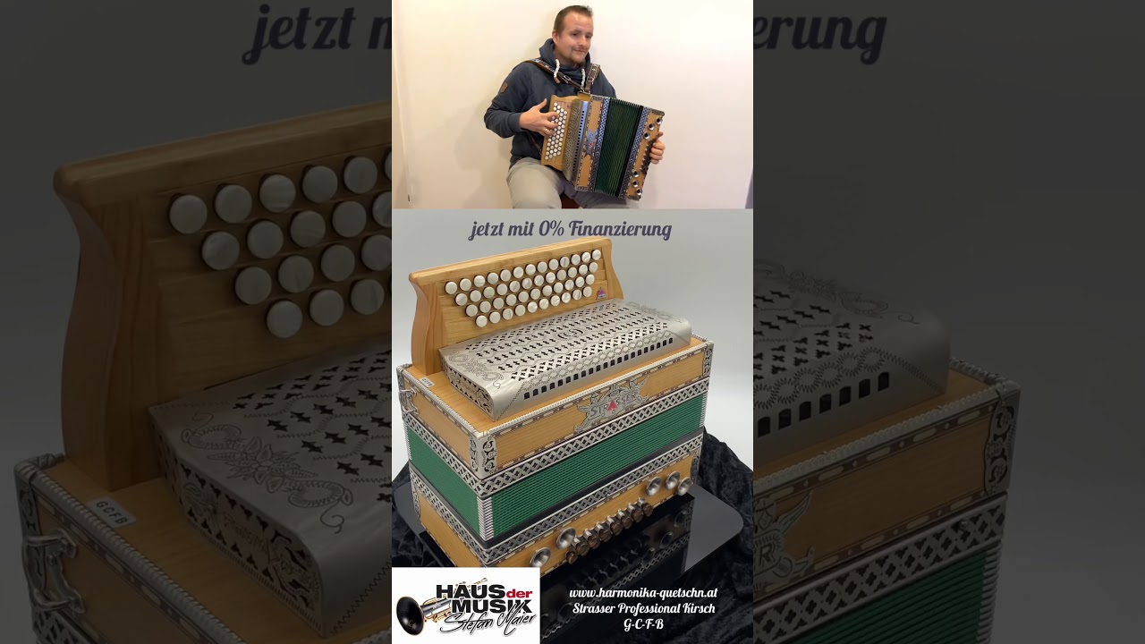 Harmonika Strasser Professional Kirsch GCFB Haus der Musik Stefan Maier