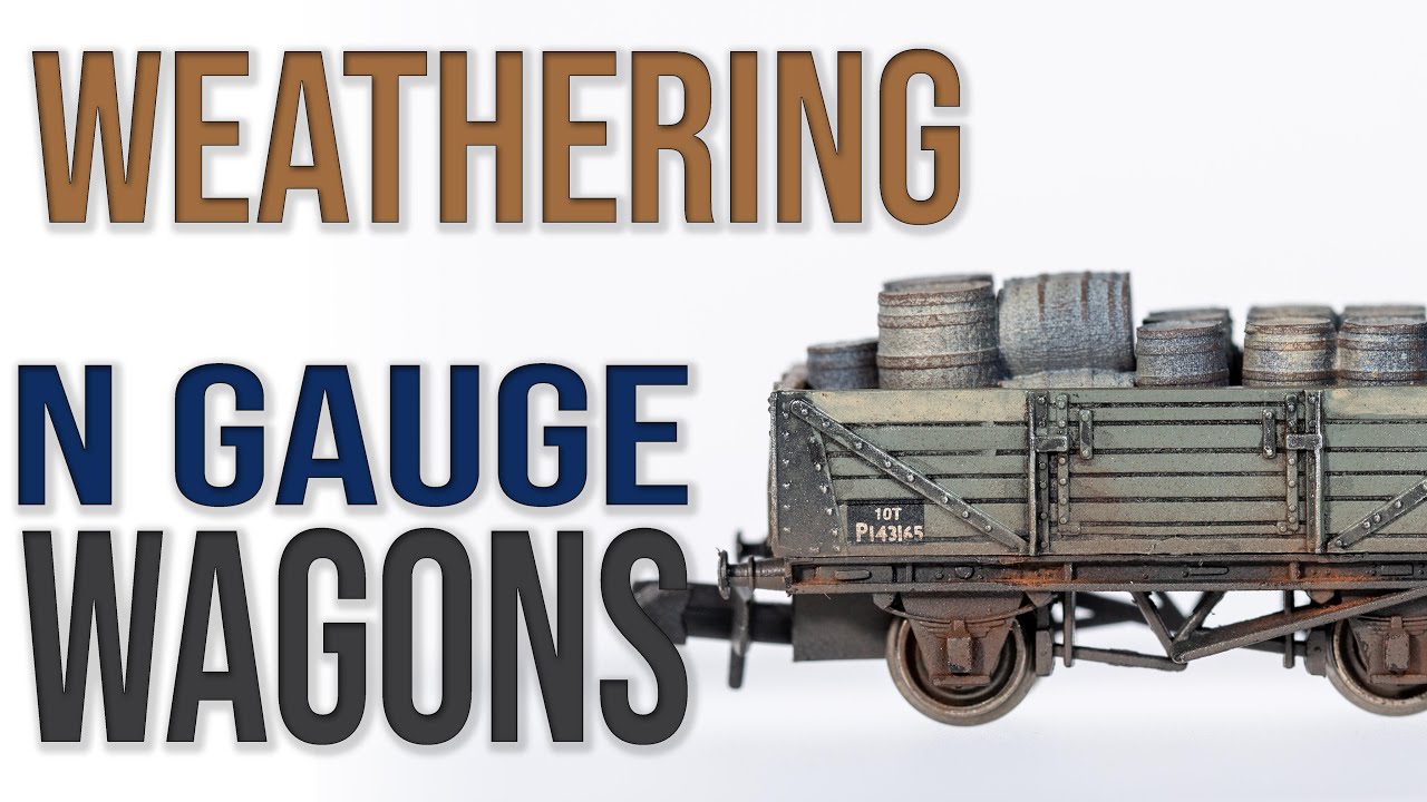 How to Weather an N Gauge Open Wagon| Model Railway Weathering