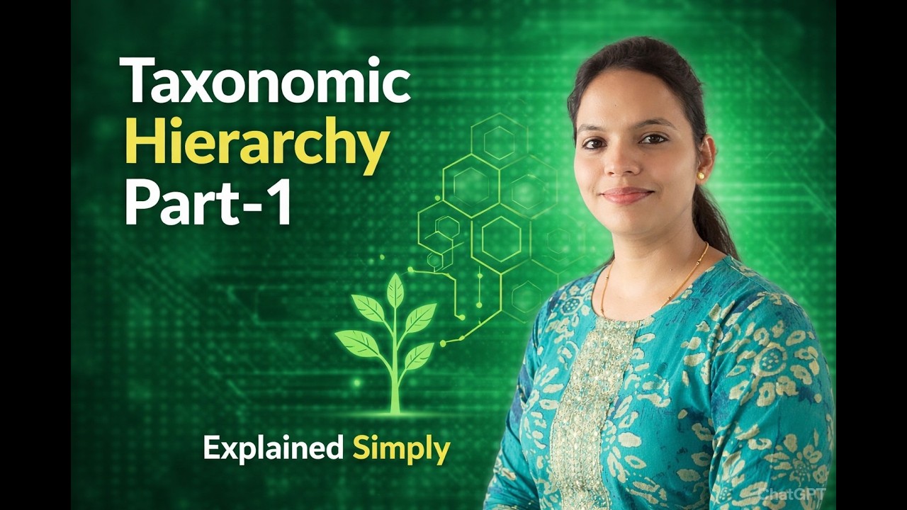 Taxonomic Hierarchy Part 1 | CSIR NET Life Science