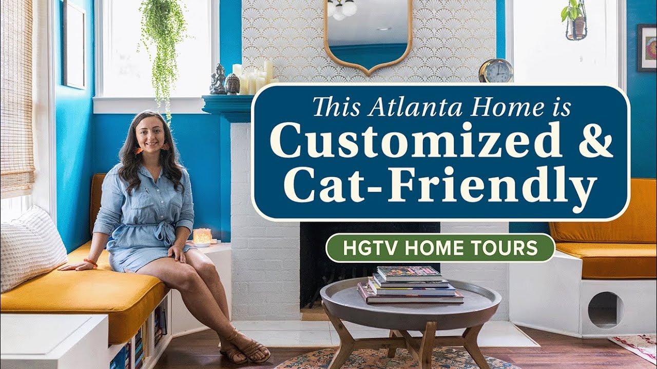 Revisit This Feminine, Feline-Friendly Atlanta Bungalow | HGTV Home Tours