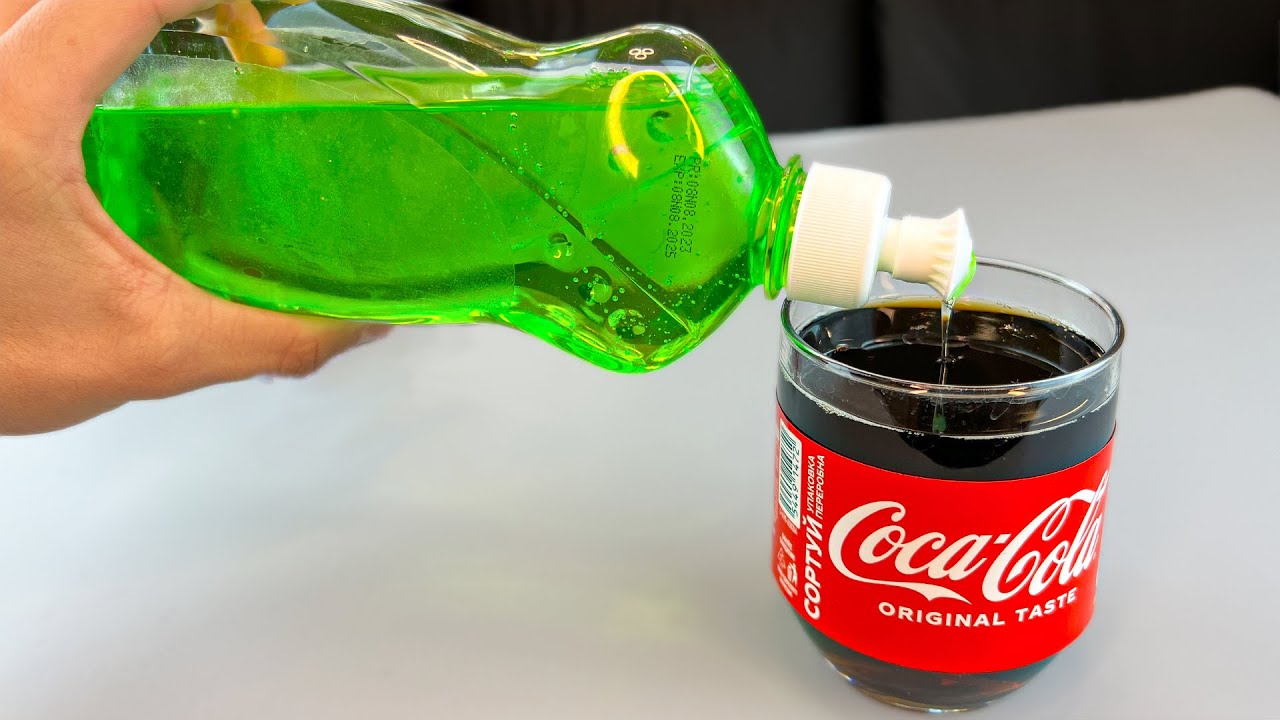Mix Detergent with Coca-Cola and Never use another recipe Again!