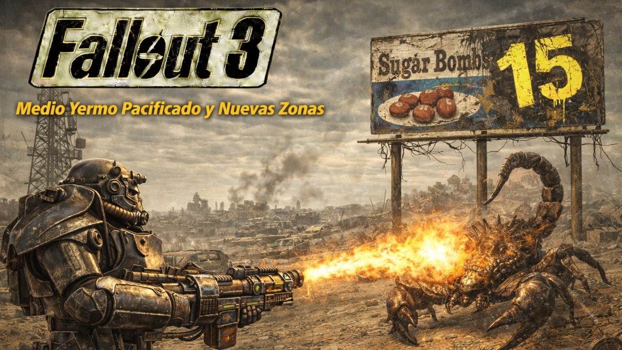 ☢️ FALLOUT 3 EN DIRECTO #15 | Medio Yermo Pacificado y Nuevas Zonas 🔥