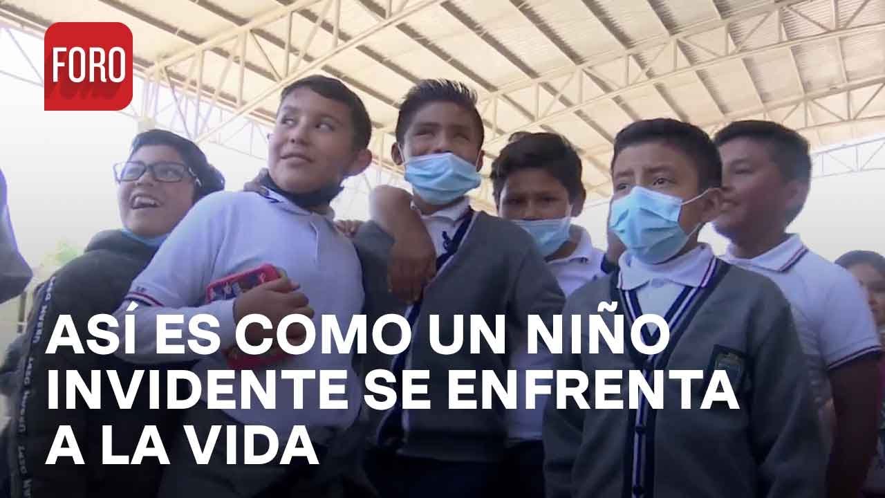 Niño invidente, sueña con estudiar robótica - Las Noticias