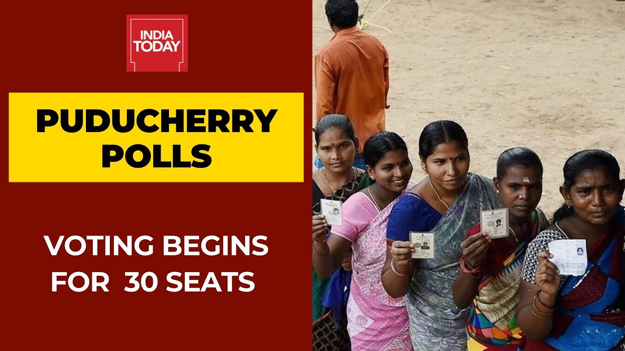 Puducherry Goes For Polls For Single Phase Polling 30 Constituencies