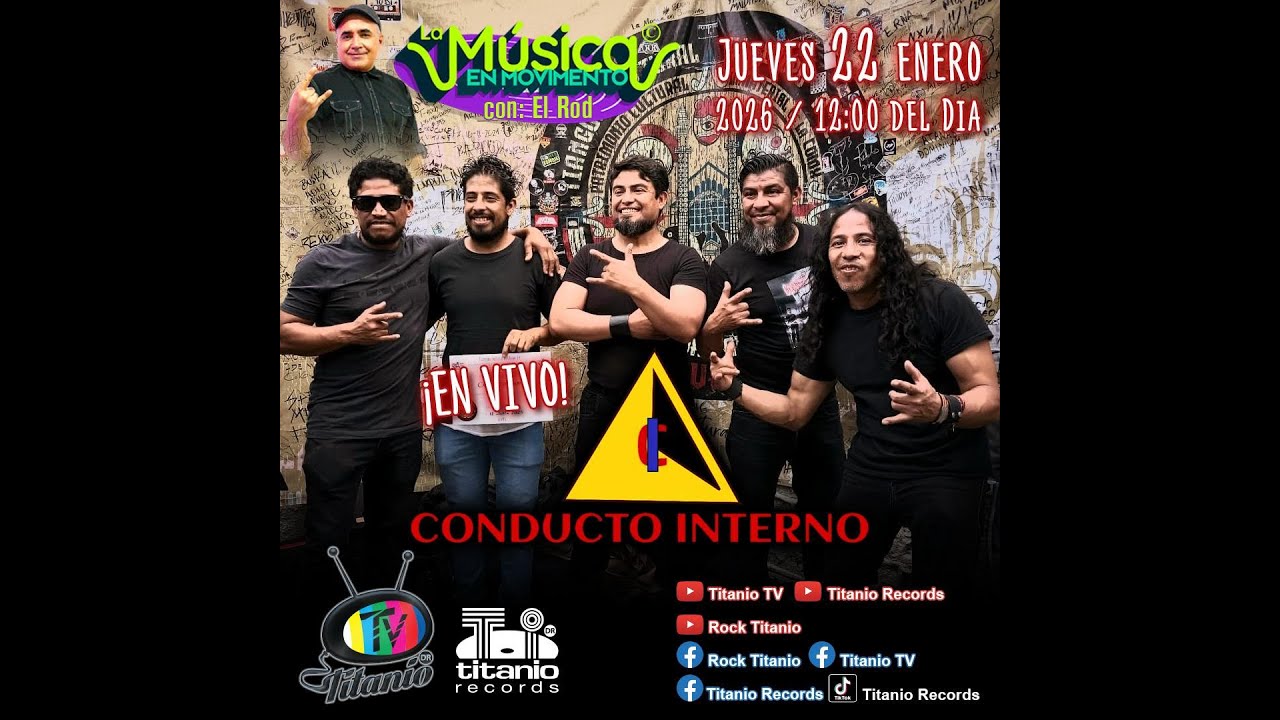 CONDUCTO INTERNO en La Música en Movimiento con el buen Rod