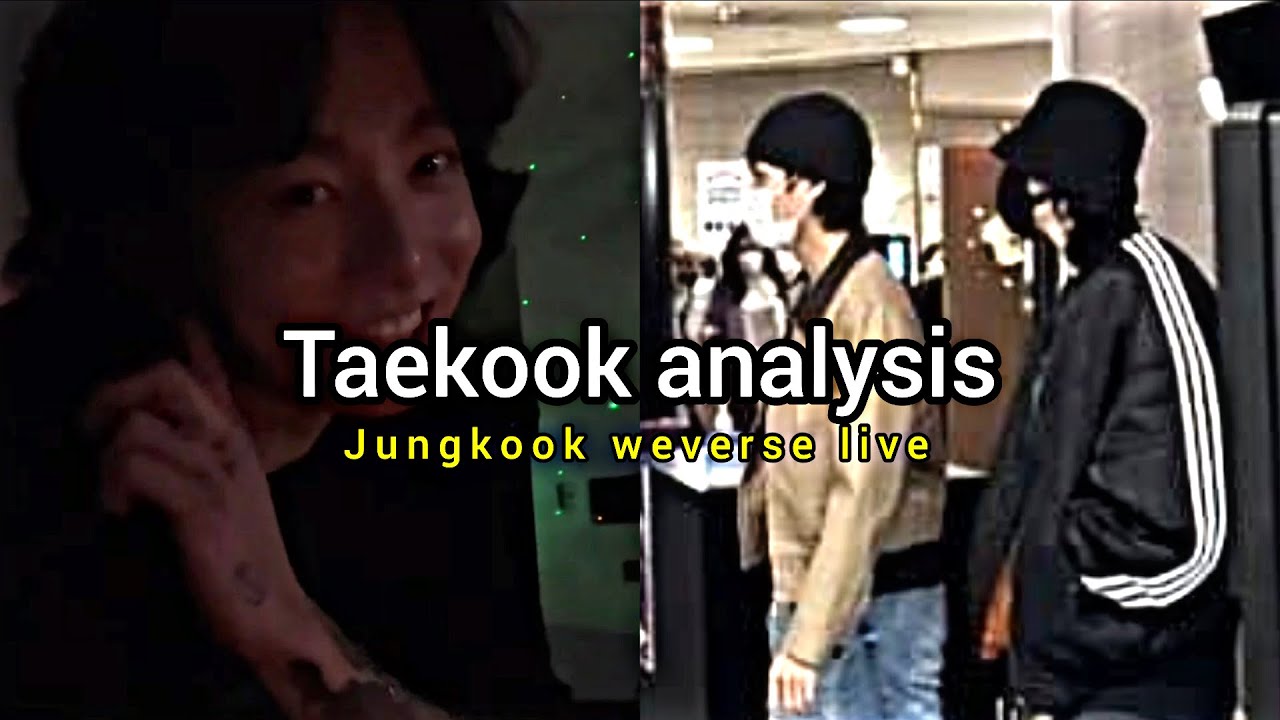 Тэкук-анализ 👨‍❤️‍👨‼ | Чонгук на недавнем концерте Weverse #taekook #vkook