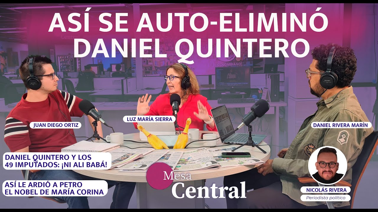 As&iacute; se auto-elimin&oacute; Daniel Quintero