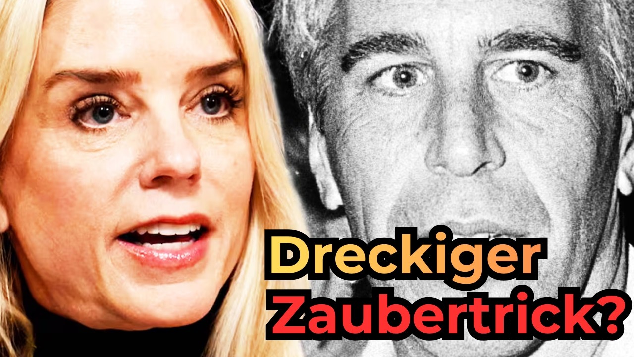 Wie Pam Bondi versucht sich aus der Verantwortung zu stehlen!