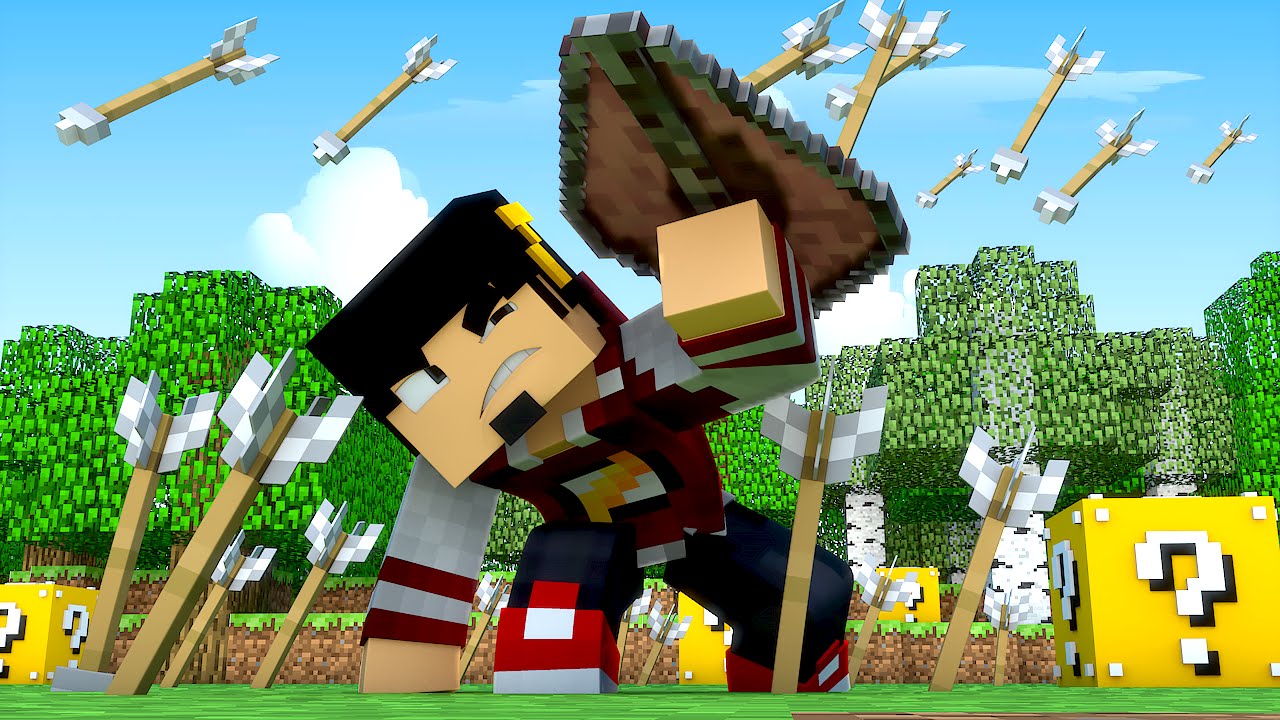 Minecraft: ESCADONA - CHUVA DE FLECHAS ‹ AMENIC ›