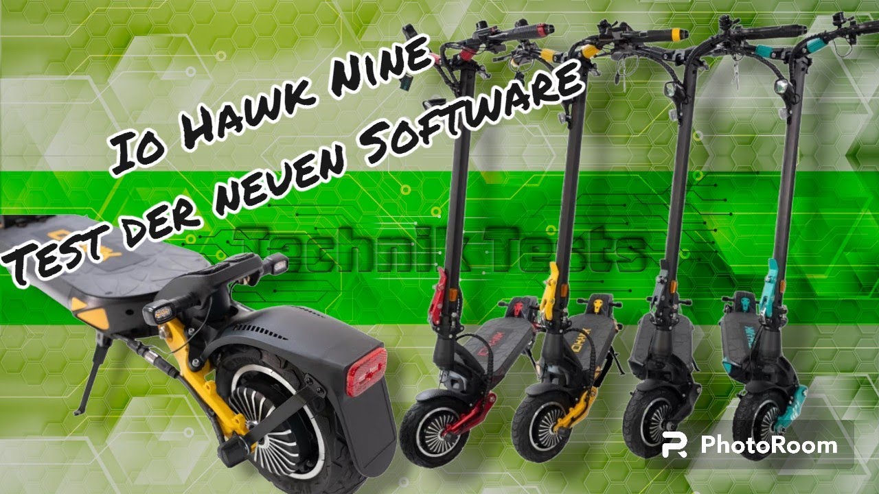 Io Hawk Dual Nine Test Review mit neuer Software und extrem viel Power am Berg / Steigf&auml;higkeit