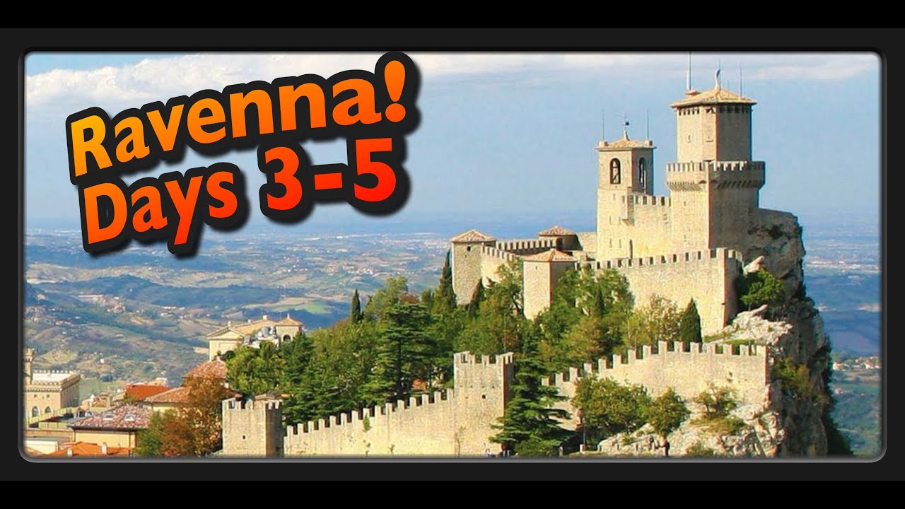 Days 3-5 - Ravenna Italy - 14 Day Europe Trip