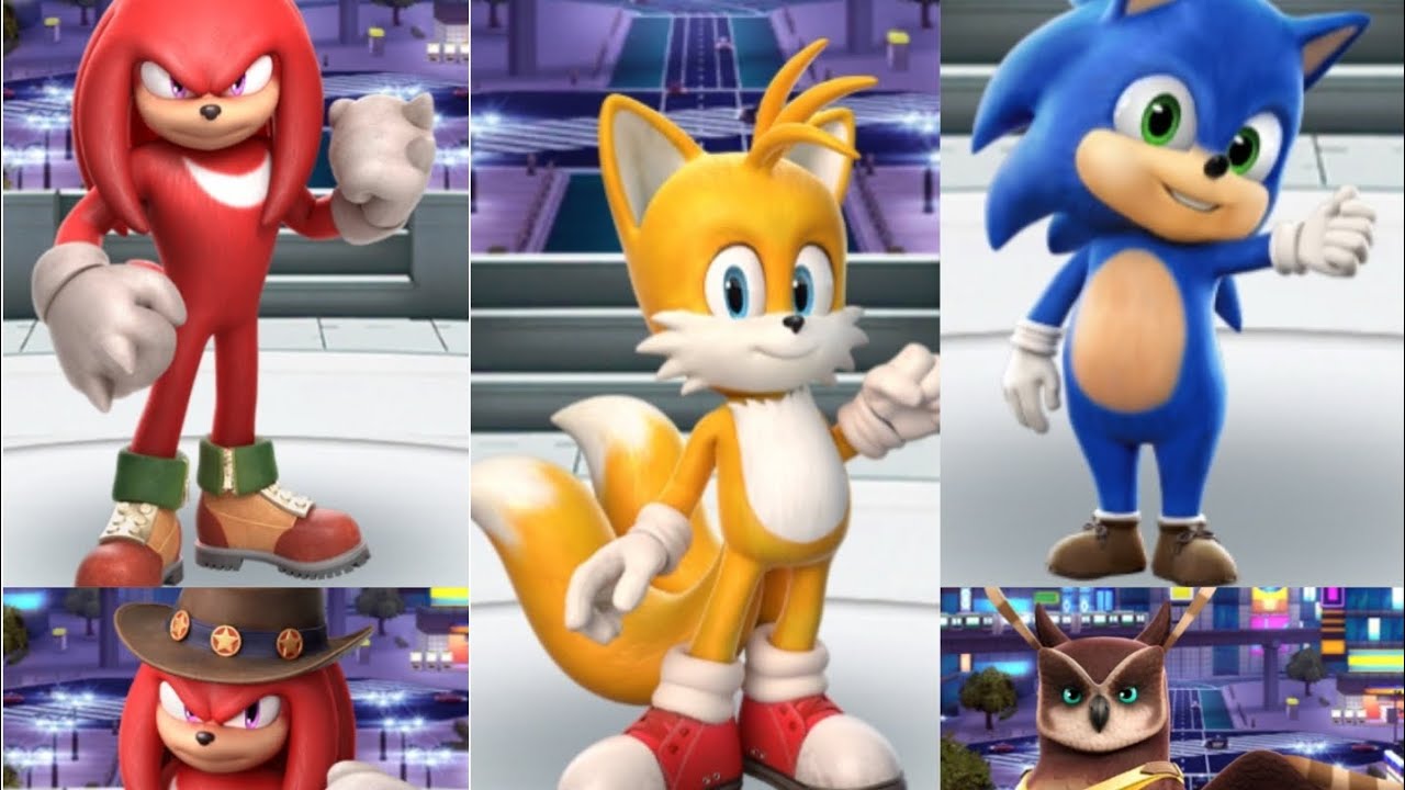 Sonic Forces: Maratón de personajes de Sonic la película