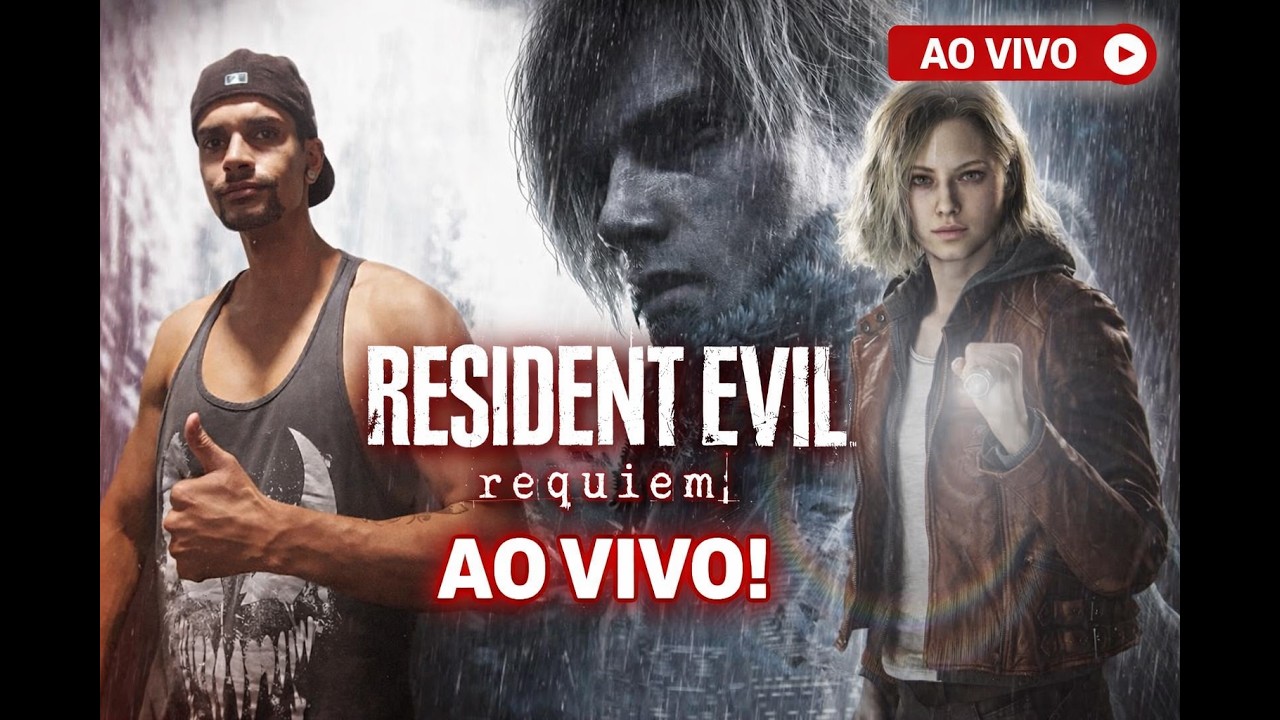 Resident Evil Requiem - Jogando pela primeira vez #live
