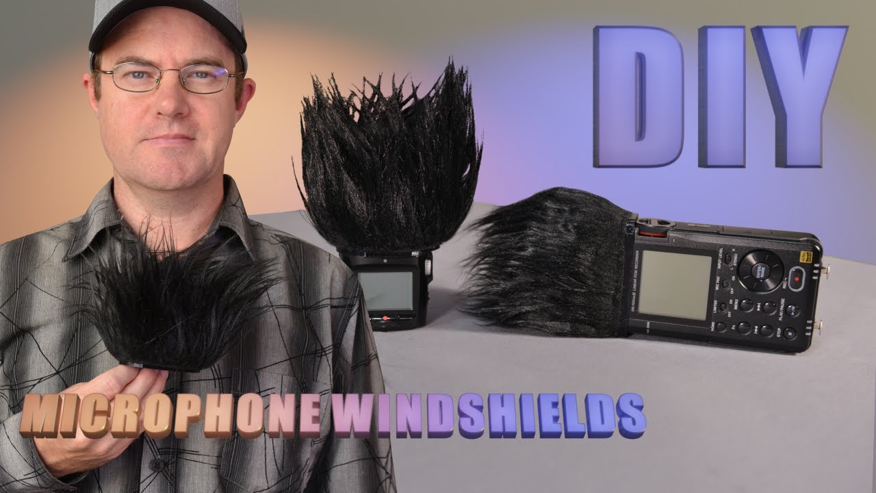 DIY Microphone Windshields