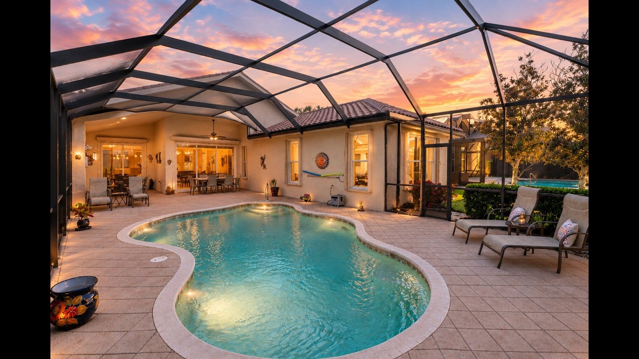 📍 19603 Maddelena Cir | Private Pool Home in Belle Lago | Estero FL Real Estate