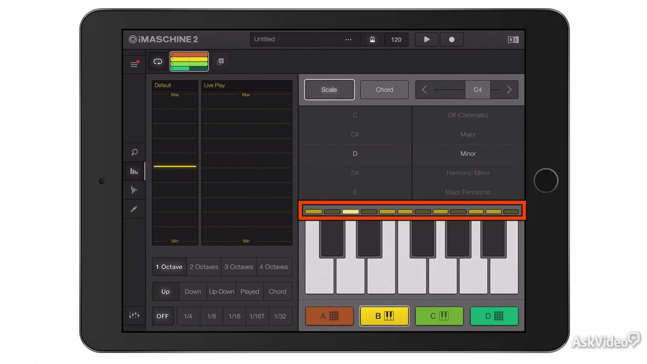 iMaschine Scales and Light Guides by AskVideo.com
