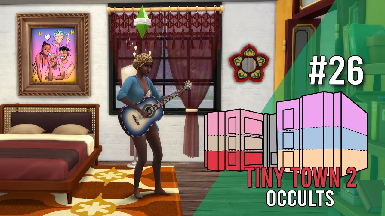 Our Apartment is Beautiful - TINY TOWN 2 Challenge with Occults - Part 26