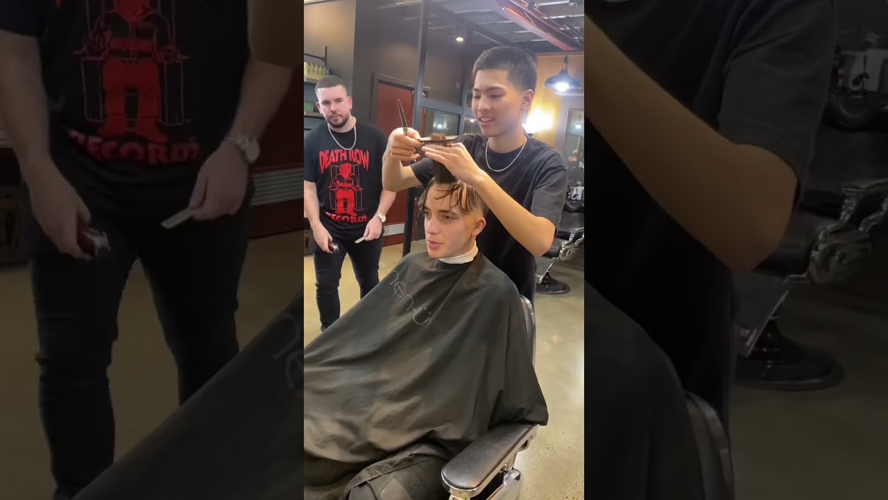 High Taper Fade. behind the scenes of how it’s done.