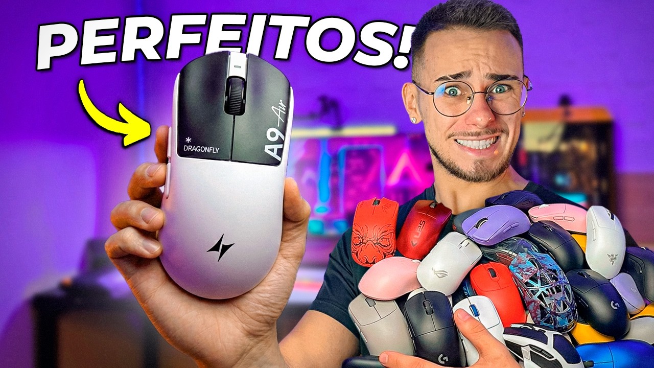 OS MELHORES Mouses Gamers BOM e BARATO em 2026 - (N&iacute;vel PRO-PLAYER!)