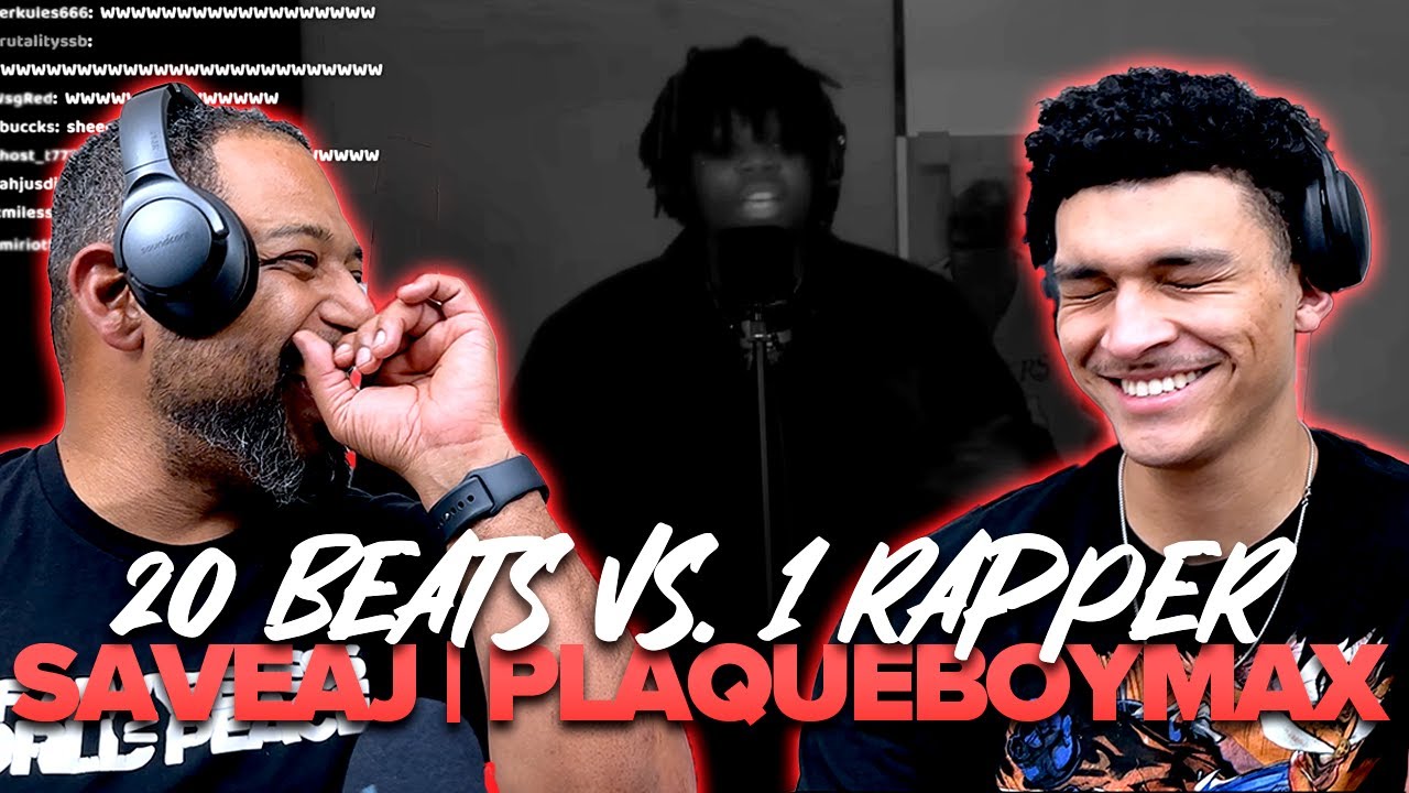 Father & Son React | 21 Beats vs 1 Rapper - SaveAJ | Bruh, you got the juice now!