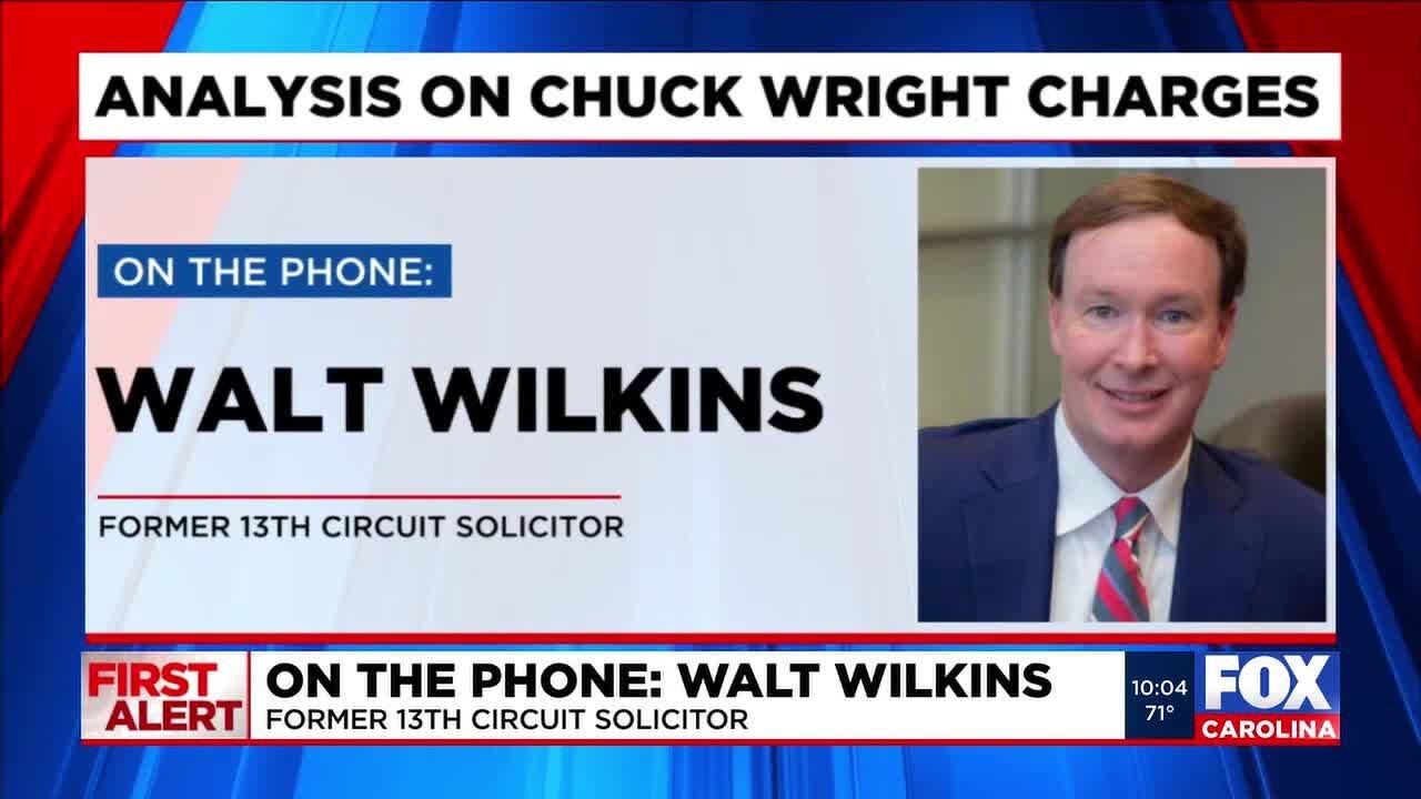 13th Circuit Solicitor analyses charges against Chuck Wright
