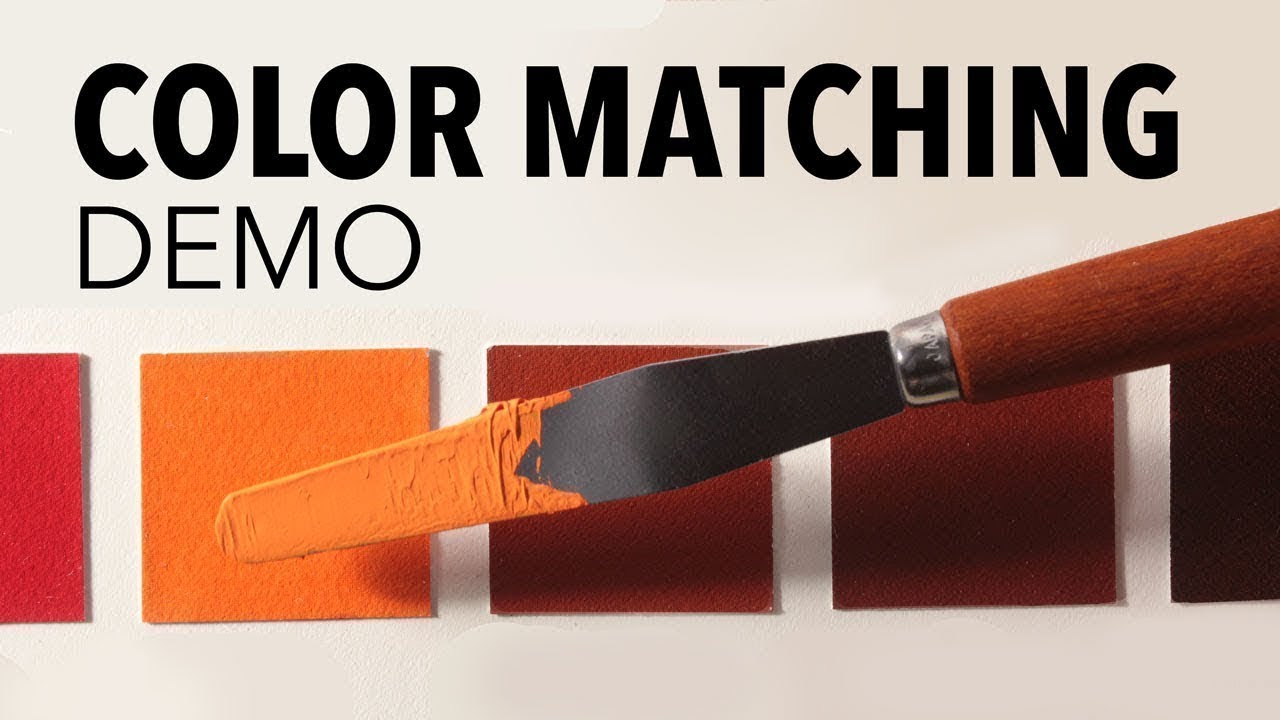 How To Match Colors With Acrylics
