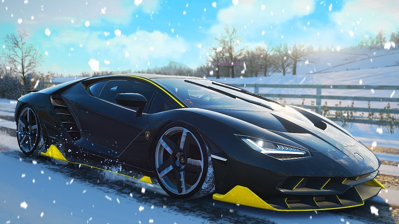 LAMBORGHINI CENTENARIO IN DE SNEEUW! - Forza Horizon 4 (Nederlands)